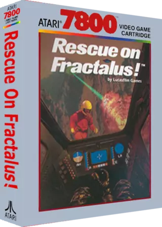 jeu Rescue on Fractalus